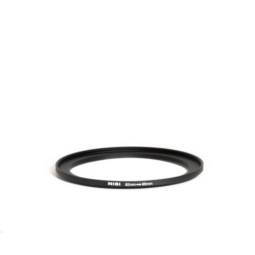 NiSi 86-95mm Aluminum Step-Up Ring - Threaded Stepping Adapter, 86mm Male Lens Attachment 95mm Female Filter and Accessory Thread - Anodized Aluminum, Matte Black Finish