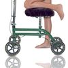 Top Glides DELUXE Universal Knee Walker Pad Cover (Black)