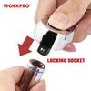 WORKPRO WP271004 1/4DR Drive-Angle Quick Release Ratchet Handle 90 Gear