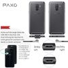 PAXO 0.15 m Micro USB to USB C OTG Cable, Charges USB Type C Devices, Angled Plug, Data Cable, Charging Cable, USB 2.0