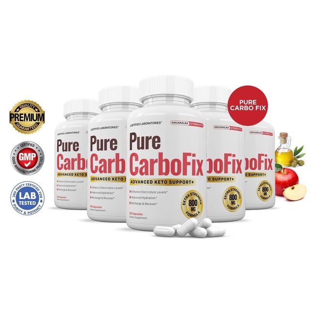 Pure Carbo Fix Keto Pills 5 Pack