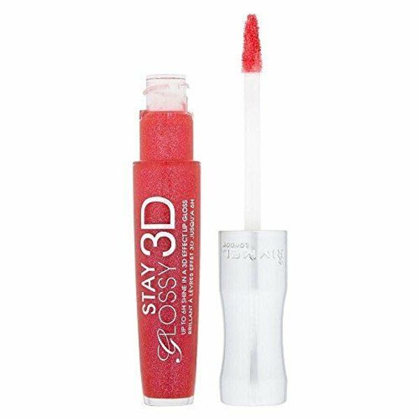 2pc Rimmel Stay Glossy 3D Lip Gloss - Lights Camera Action