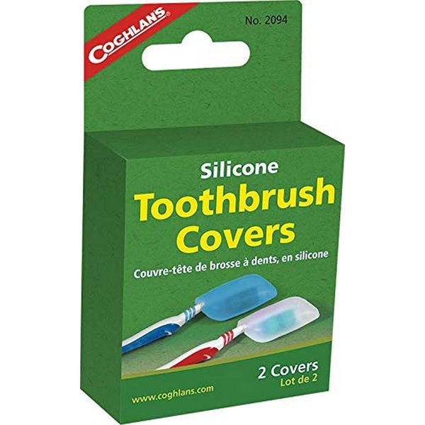 Coghlan's 2094 Toothbrush Covers -- pkg of 2