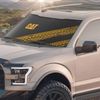 For NISSAN Caterpillar Large Car Windshield Sun Shade Front Window Cover Visor