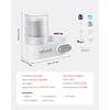 Faucet Mount Water Filter Sink Water Purifier for Kitchen Vertical White