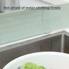 Kitchen Splash Proof Stand for Open Kitchen Splash Proof Sheet Folding Splash Guard Bathroom Screen 2 Color Options (Green)
