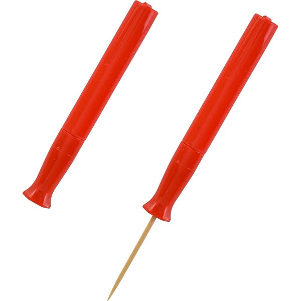 Wahei Freiz RE-7332 Takoyaki Picks, Set of 2, Replaceable Bamboo Skewers, Dishwasher Safe