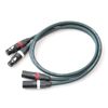 FURUTECH Full Tech FA-13S α-Conductor Single Wire, 2-Pair XLR Microphone Cable (0.5m)