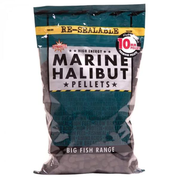 Dynamite Baits Marine Halibut Pellets – 6 mm, Size 900 gr – 10 mm