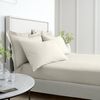 Bianca 200 Thread Count Cotton Percale King Extra Deep Fitted Sheet Natural