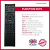 Remote Control For Sony Bravia TV LCD Plasma LED RM-ED035 - RMED035 Replacement