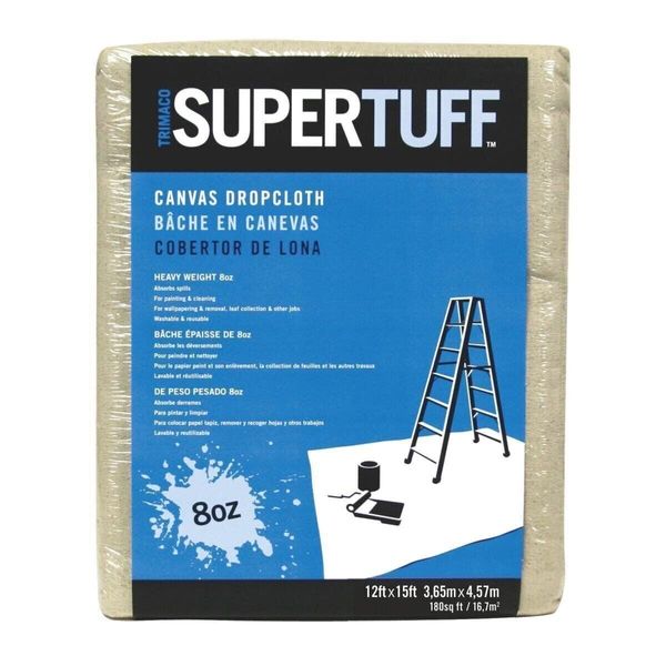 Trimaco 12X15 Canvas Drop Cloth