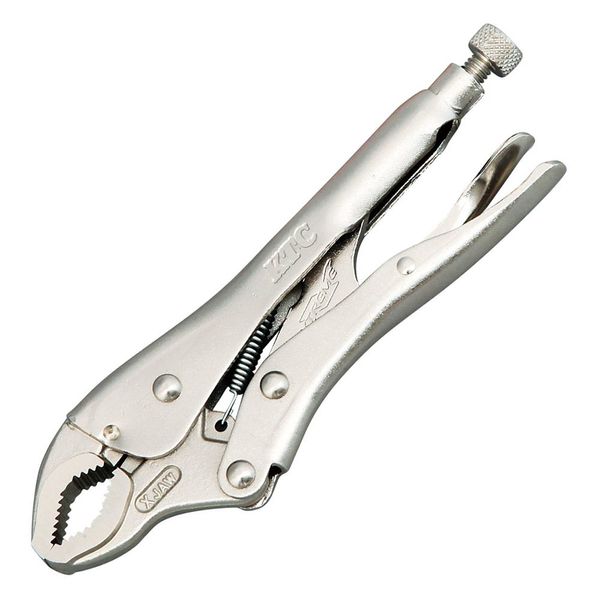 KTC (ke-te-si-) Locking Pliers Curved Jaws 175cr