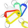 Van Der Linn PLASTIC KEY TAGS KEYRING ID LABEL FOB MIXED COLOURS (1)