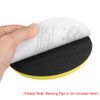 sourcing map 9 Inch Sanding Disc 80 Grits Flocking Sandpaper for Sander 10 Pcs