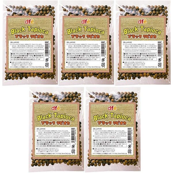 Dover Field Far East dfe Black Tapioca 3.5 oz (100 g) x 5 Packs