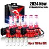 For 2016 2017 2018 Nissan Maxima 6pc LED Headlight Hi/Lo+Fog light Combo Bulbs
