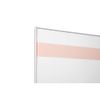 Exacompta - Ref. 84858QD - 1 A4 horizontal wall-mounted visual holder - Crystal