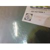 Dichroic Glass: CBS 96 COE Dot #1 Pattern on Thin Clear - 3"Sq