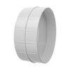 Vent Systems 6'' Inch Backdraft Damper - Dryer Vent Backflow Shutter - ABS Plastic - One-Way Airflow Ducting Insert - Inline Fan Vent Deflector 6'' Inch
