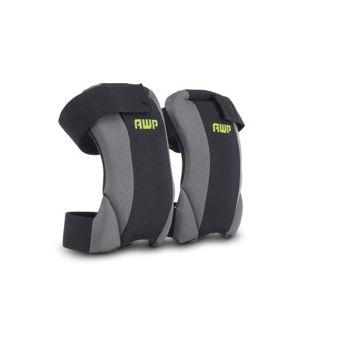 AWP Low-Profile Fabric Cap Work Knee Pads | Non-Marring Non-Scratching All-Day Comfort Knee Pads | One Size