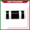 Motoforti Hood Stripe Pattern Sticker/Outer for Car/Durable / 1 Pcs Black Long-lasting