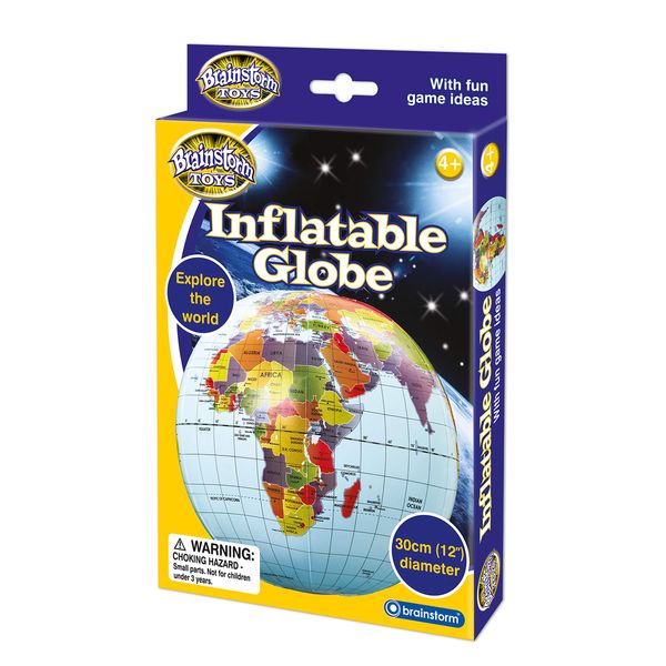 Brainstorm Toys B1700 30 cm Inflatable Globe,