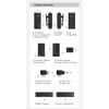 Ulanzi A100 Wireless Microphone Lavalier MIC for iPhone 16 15 Pro Max Camera