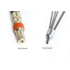 Ledytech Fishing 5 Prong Harpoon Hard Stainless Steel Barbed Diving Spear Gig with 8mm Thread