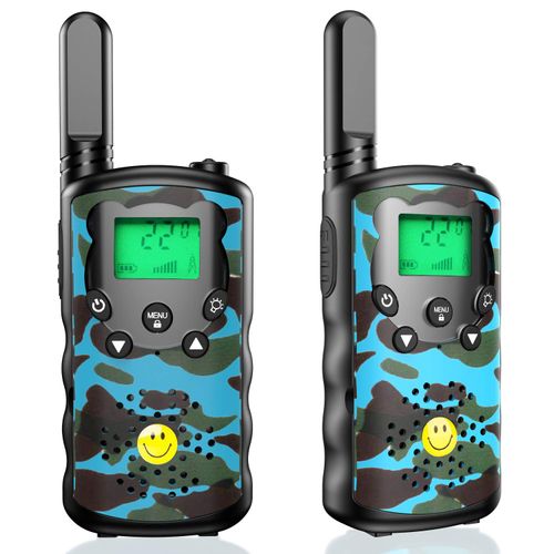 Walkie Talkies for Kids Adults,3 Mile Long Range, 22 Channel 2 Way Radio & Handheld Kids Walkie Talkies,Best Gifts for Boys & Girls Adults for Outdoor Adventure (Camouflage)