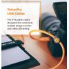 【国内正規品】 テザーツールズ(Tether Tools) TetherToolsTetherPro USB-C to USB Female Adapter (extender), CUCA415-ORG