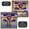 Minnesota Vikings Patch Button Circle Logo Flag Large 3x5 Banner