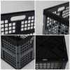Idotry 4X 42L Plastic Folding Storage Crate Stackable Collapsible Storage Basket