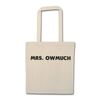 Flox Creative Natural Tote Bag Mrs Owmuch