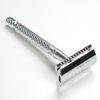 LORD Double Edge Razor 3-Piece Double Edged Razor with 5 Replacement Blades for Men