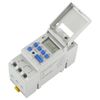 Baomain THC15A AC 110V Digital LCD Power Programmable Timer Time Switch Relay 16A Amp White