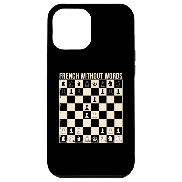 iPhone 15 Plus French Game Without Words Chess Case