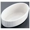 Heat-resistant Porcelain Oval Souffle Small