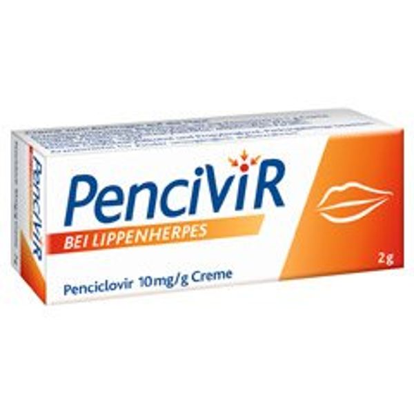 PENCIVIR bei Lippenherpes Creme