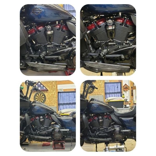 Touring Model Tank Lift Kit (Black Powder, 2")