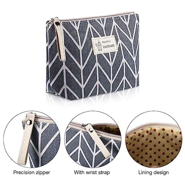 FRCOLOR 2pcs portable cosmetic bag cosmetic bags