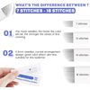 80Pcs Microblading Needles, Eyebrow Microblade Tattoo Needles, Microblading Blades Microblading Supplies (7, 12, 14, 18)