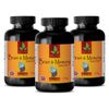 mood support - BRAIN MEMORY BOOSTER - ginkgo biloba extract - 3 Bottles