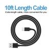 Hanorld 10Ft Micro USB Charger Cable Charging Cord Replacement for BONAOK Wireless Karaoke Microphone