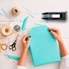 Desktop Tape Dispenser - Non-Skid Base - Weighted Roll -...