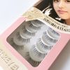 CLEAREYELASH False Eyelashes, Natural, Transparent Shaft, 3D Shape, Matsuek Construction, 10 Pairs, C03 Nature Fuss