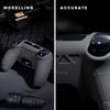 Protective Case for Playstation 5 Controller + 6PCS Thumb Grips + Sticker Kits