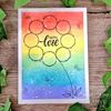 Woodware Clear Stamp Set-Bubble Circle, 4 in x 6 in