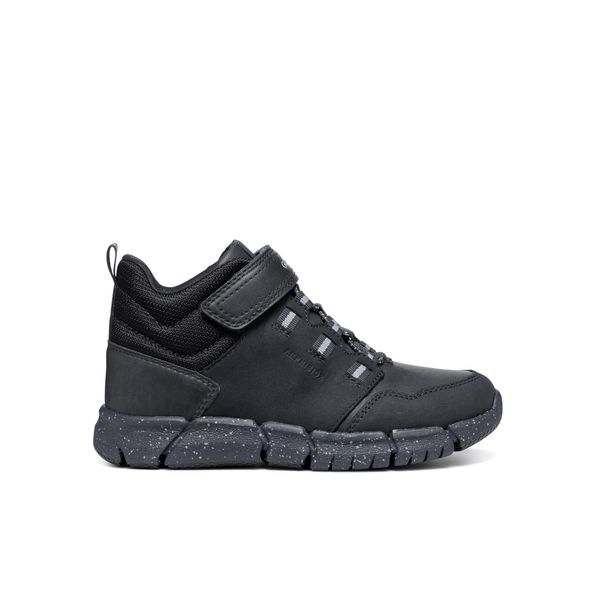 Geox J FLEXYPER Boy B ABX Ankle Boot, Navy/Azure, 32 EU