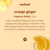 Method Foaming Hand Soap, Refill, Orange Ginger, 28 Ounce, 1 pack